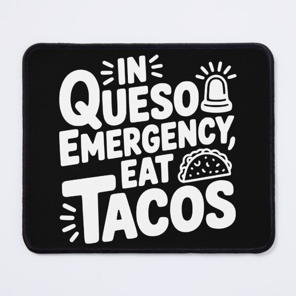 Item preview, In Queso Emergency Eat Tacos designed and sold by theartfulaspie.