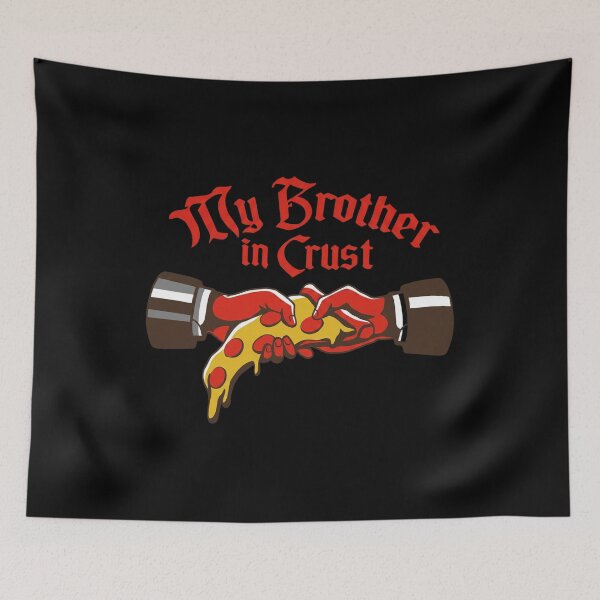 Item preview, My Brother In Crust Pizza Handshake Graphic designed and sold by ismaelgeme.