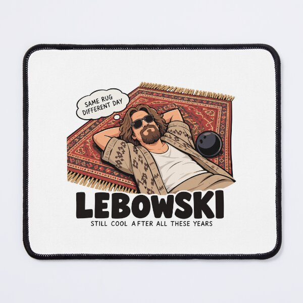 Item preview, Same Rug Different Day — Lebowski Classic Vibes Tee Graphic designed and sold by Krasnovaovaova.