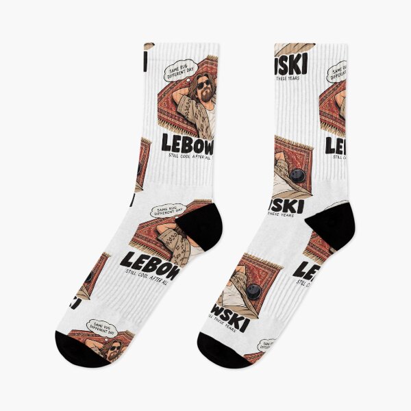 Artikelvorschau, Gleicher Teppich, anderer Tag — Lebowski Classic Vibes T-Shirt-Grafik entworfen und verkauft von Krasnovaovaova.