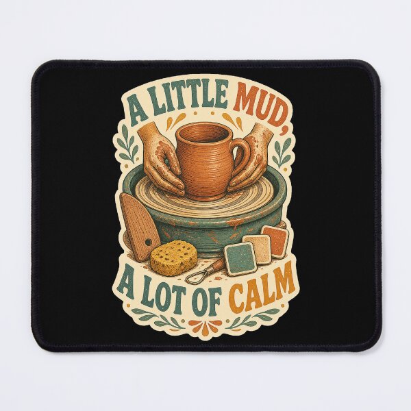 Item preview, A Little Mud A Lot of Calm Pottery Art designed and sold by CheerfulNest.