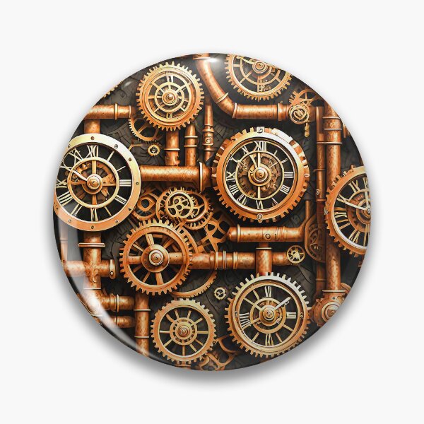 Item preview, Cogs, Pipes, Gears Steampunk Mechanical Design designed and sold by Retro Art Factory.
