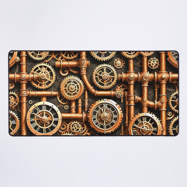Item preview, Cogs, Pipes, Gears Steampunk Mechanical Design designed and sold by Retro Art Factory.