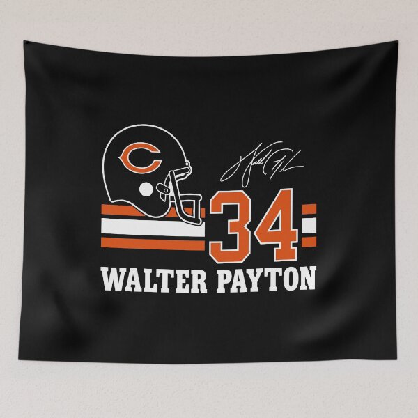 Item preview, Walter Payton 34 Chicago Bears Helmet designed and sold by ismaelgeme.