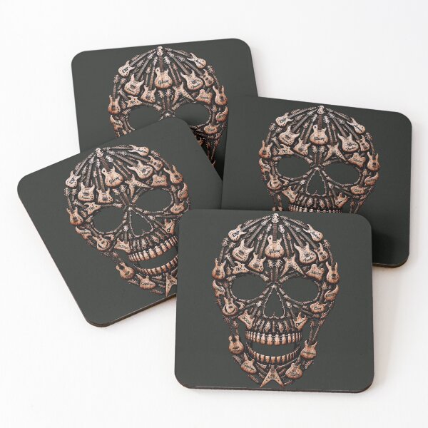 Item preview, Skull - Riffs of the Dead designed and sold by B.J. ART.