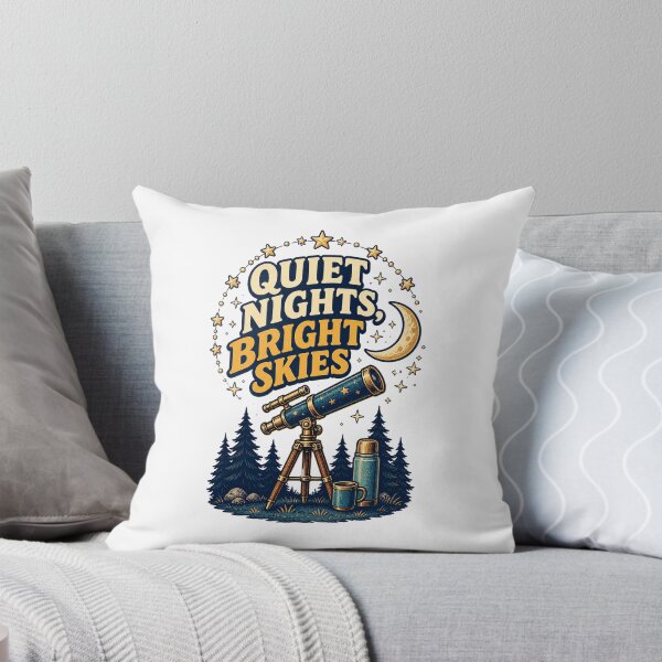 Item preview, Quiet Nights Bright Skies Vintage Stargazing Art designed and sold by CheerfulNest.