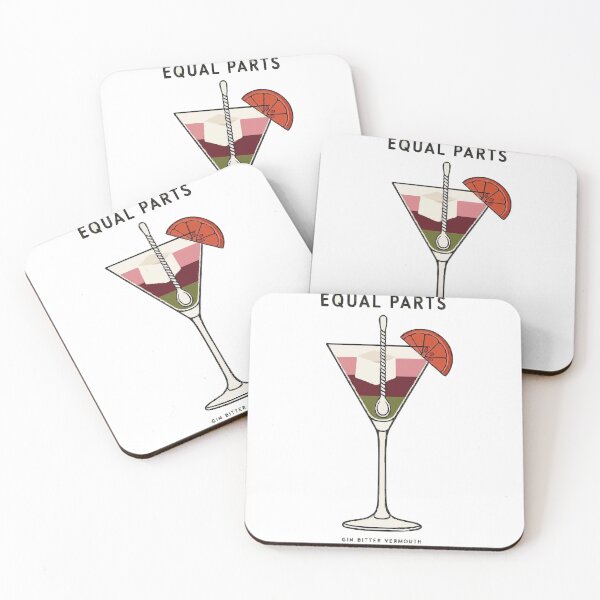 Item preview, Equal Parts Gin Bitter Vermouth Aperitivo Hour designed and sold by ironsloth.