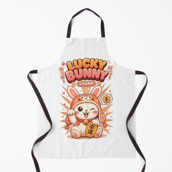 Aperçu de l'œuvre Porte-bonheur Lapin Charm Mascotte japonaise créée et vendue par NullSpacePrints.