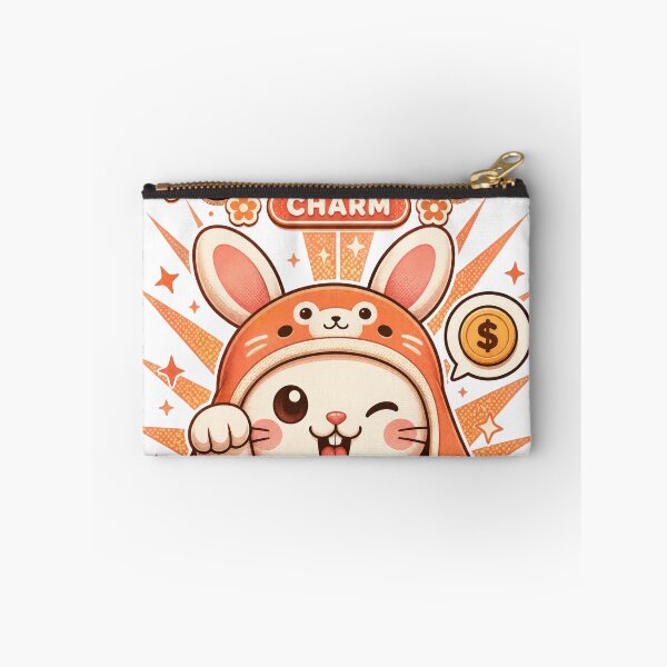 Item preview, Lucky Bunny Charm Japanese Mascot designed and sold by NullSpacePrints.