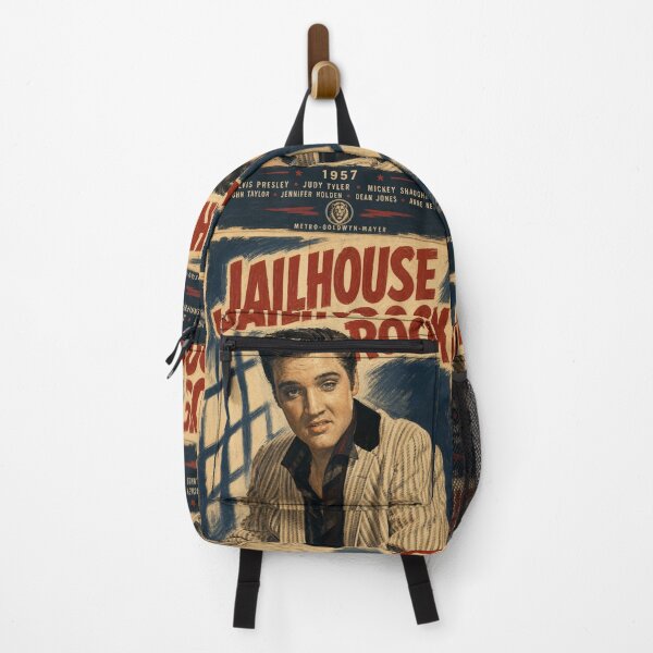 Item preview, Jailhouse Rock 1957 - Classic Vintage Prison Bars Poster Art designed and sold by ElvisVintagePosters.