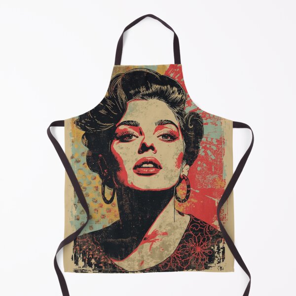 Item preview, Vintage Retro Glamour Woman Pop Art Portrait designed and sold by ERODED SELF.