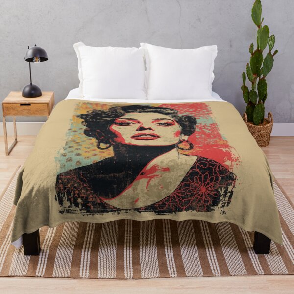 Item preview, Vintage Retro Glamour Woman Pop Art Portrait designed and sold by ERODED SELF.