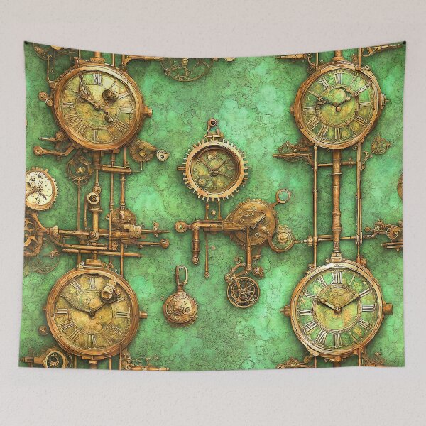 Item preview, Clockworks Industrial Steampunk Grunge Design designed and sold by Retro Art Factory.