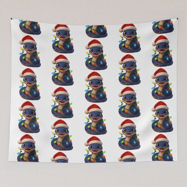 Item preview, Luces navideñas de serpiente índigo designed and sold by Sillytoe.