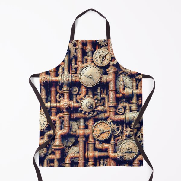 Item preview, Clockworks, Gears and Pipes Steampunk designed and sold by Retro Art Factory.
