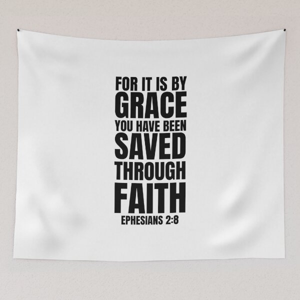 Item preview, Saved By Grace Ephesians 2:8 | Bible Verse designed and sold by MoriaStore.