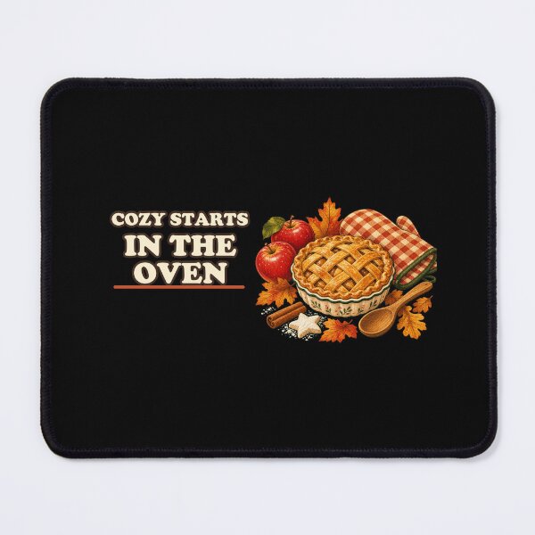 Item preview, Cozy Autumn Apple Pie Baking Illustration designed and sold by CheerfulNest.