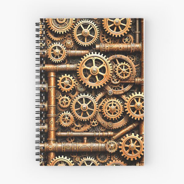 Item preview, Brass Steampunk Pipes and Gears designed and sold by Retro Art Factory.