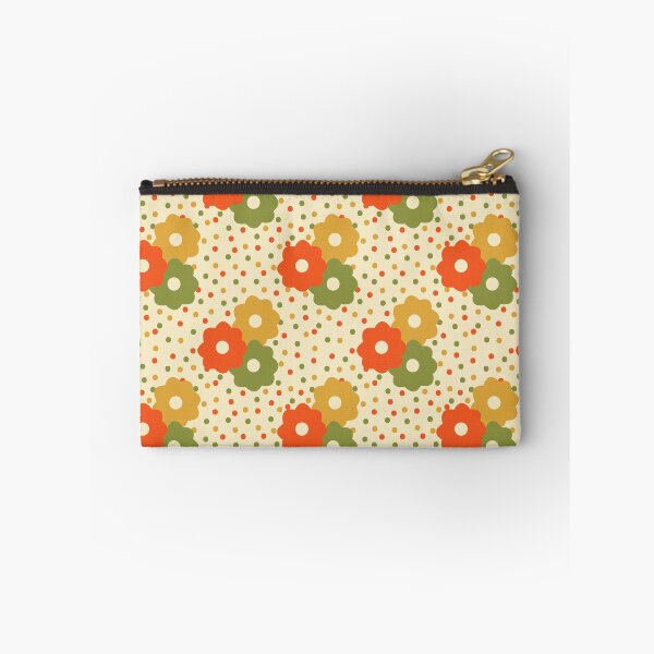 Item preview, 70's Ditsy Daisy and Dots in Cream  designed and sold by YesterdayColl.