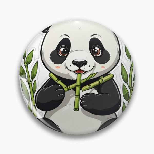 Artikelvorschau, Süßer Panda beim Bambus Essen – Geschenk für Panda Fans entworfen und verkauft von michallechowicz.