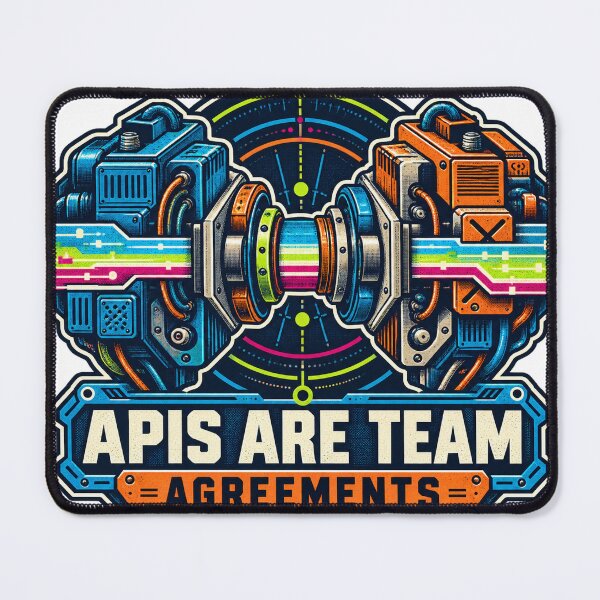Item preview, APIs Are Team Agreements Developer Experience designed and sold by Shope Buzz.