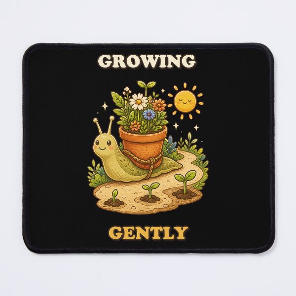 Item preview, Growing Gently Cute Snail Motivation designed and sold by CheerfulNest.