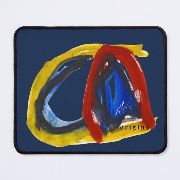Item preview, Expressive Primary Colors Brushstroke - Bold Gestural Abstract designed and sold by ORIGINS LINES.