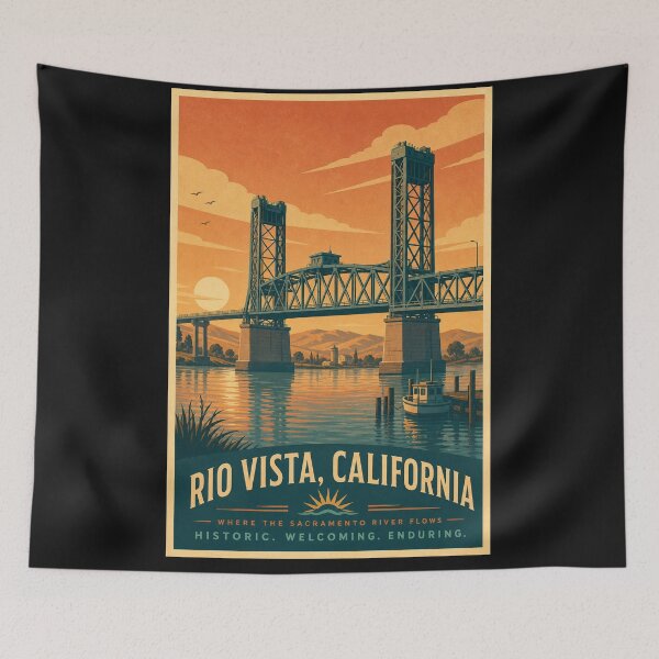 Item preview, Rio Vista, California  designed and sold by BestCoolStuff.