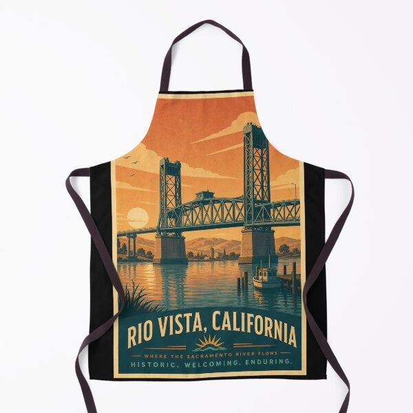 Item preview, Rio Vista, California designed and sold by BestCoolStuff.