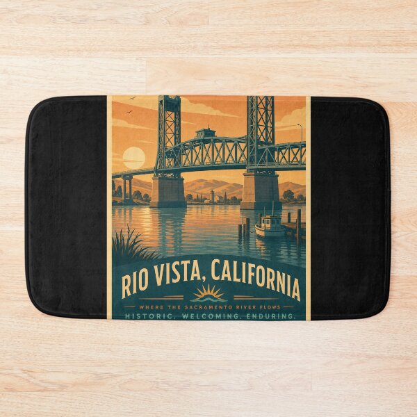 Item preview, Rio Vista, California  designed and sold by BestCoolStuff.