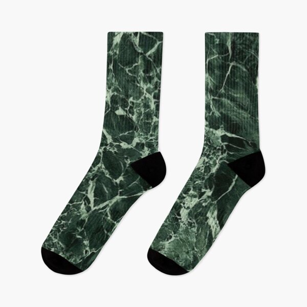 Item preview, Green and White Marble  designed and sold by ZedColors.