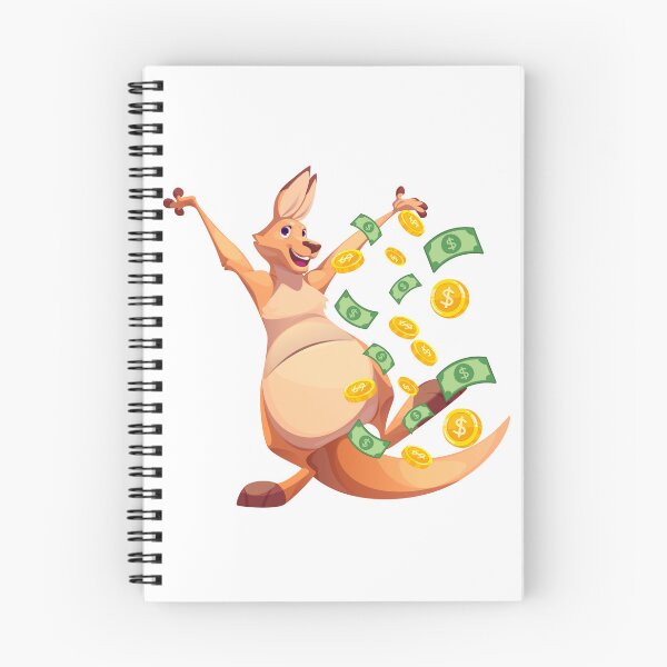 Item preview, Happy Kangaroo with Money designed and sold by Medya-Tivation.