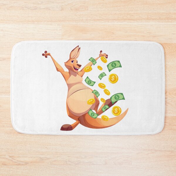 Item preview, Happy Kangaroo with Money designed and sold by Medya-Tivation.