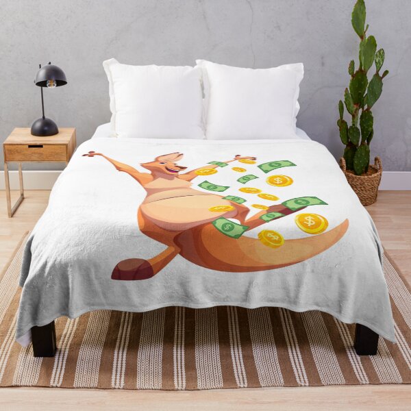 Item preview, Happy Kangaroo with Money designed and sold by Medya-Tivation.