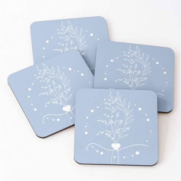 Item preview, Wildflowers (white) bouquet & heart designed and sold by 247DesignStudio.