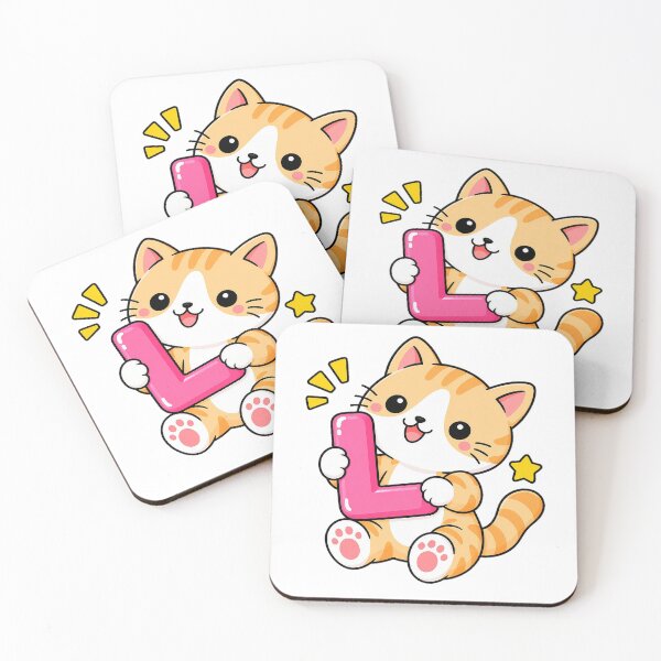 Item preview, Cute Orange Tabby Cat with Korean Hangul Letter ㄴ Kawaii Kitty designed and sold by NoopnyangStudio.