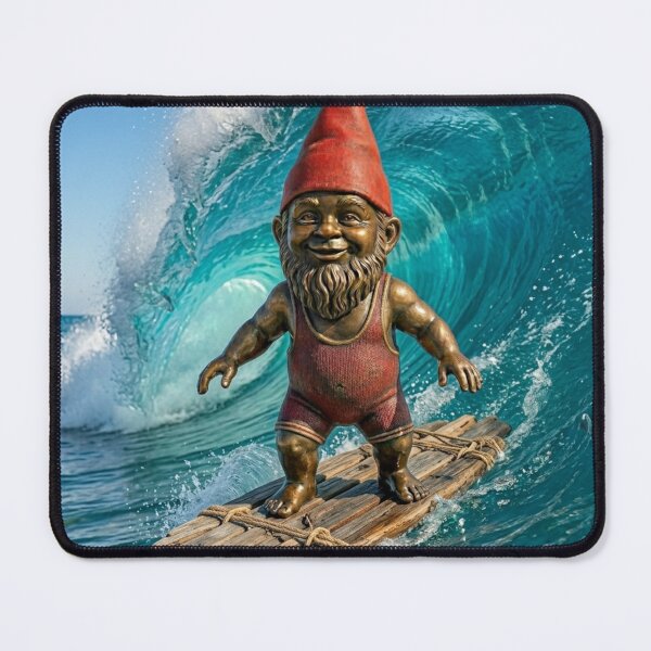 Item preview, Wroclaw Gnome Surfing designed and sold by Purrfecta.