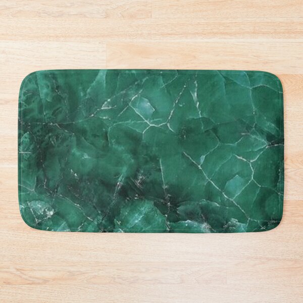 Item preview, Emerald Green and White Marble  designed and sold by ZedColors.
