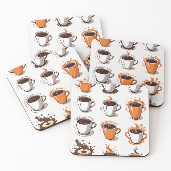 Item preview, Coffee Cup Character Dynamic Action Pose – Coffee lover gift designed and sold by michallechowicz.