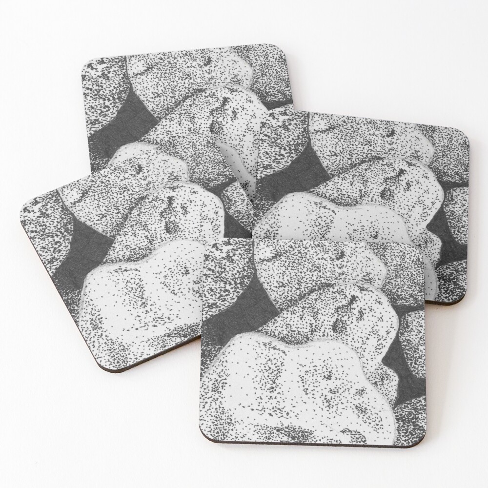 Item preview, Coasters (Set of 4) designed and sold by Maskedbirds.