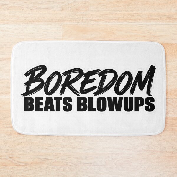 Item preview, Boredom Beats Blowups Trading Discipline designed and sold by VolatilityEdge.