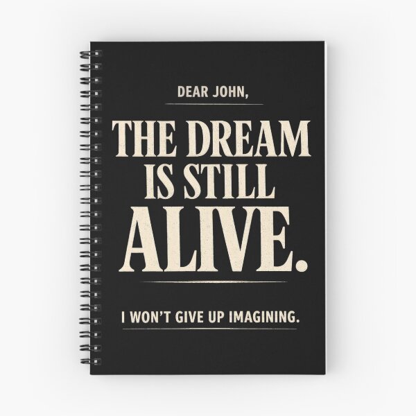 Item preview, Dear John Imagination Vintage Typography designed and sold by Nacho Average Designs.