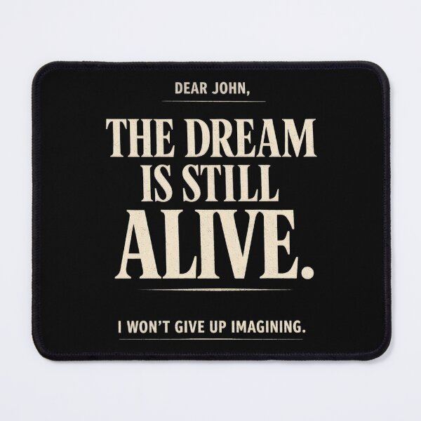 Item preview, Dear John Imagination Vintage Typography designed and sold by Nacho Average Designs.