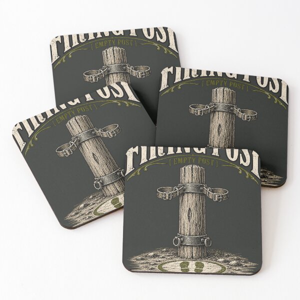 Item preview, The Firing Post – Please Stand Here designed and sold by Cohaagens Bazaar.