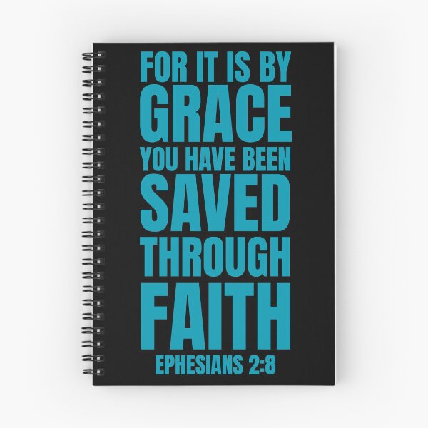 Item preview, Saved By Grace Ephesians 2:8 | Bible Art. designed and sold by MoriaStore.