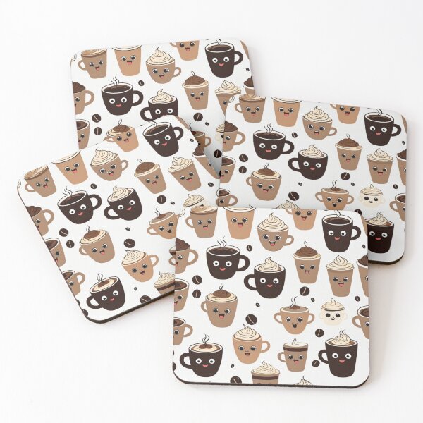 Item preview, Coffee Cup Character Chibi Style – Coffee lover gift designed and sold by michallechowicz.