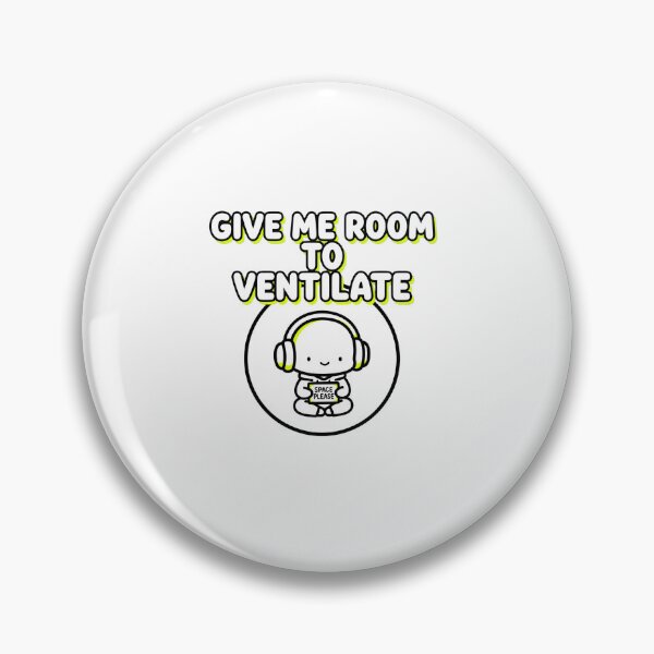Item preview, Give Me Room To Ventilate Funny Introvert Shirt - Cute Personal Space Bubble designed and sold by ismai6.