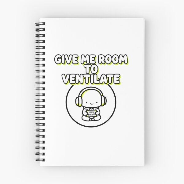 Item preview, Give Me Room To Ventilate Funny Introvert Shirt - Cute Personal Space Bubble designed and sold by ismai6.