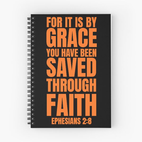 Item preview, Saved By Grace Ephesians 2:8 | Faith Quote designed and sold by MoriaStore.