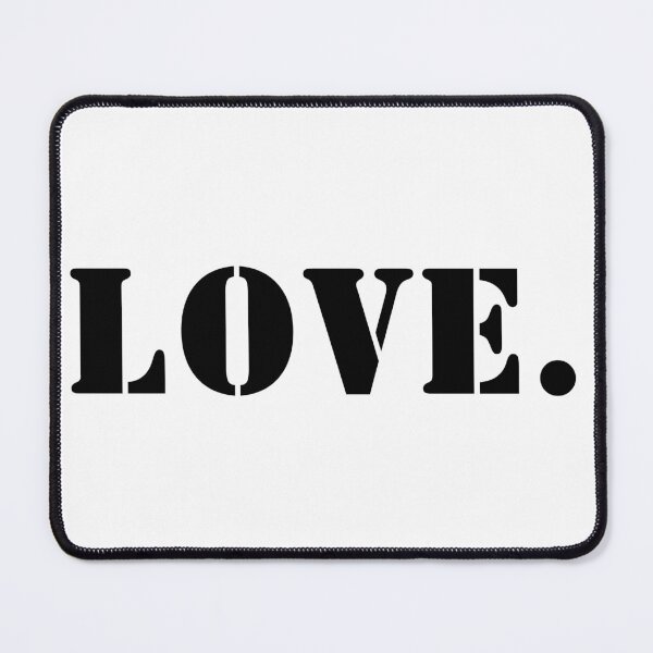 Item preview, Love Minimalist Aesthetic Bold Typography designed and sold by HYPNK.